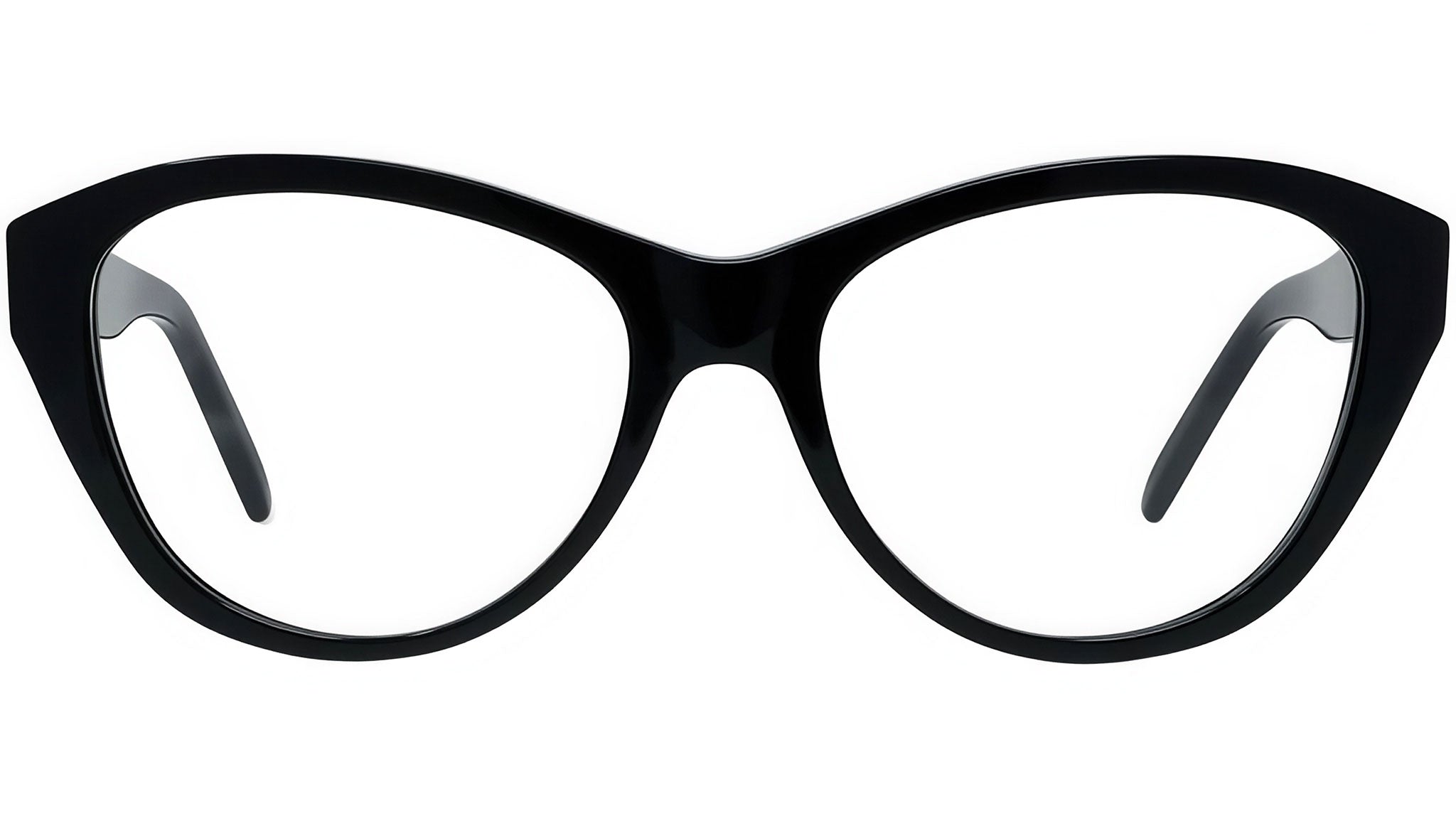 4G Liquid Black Butterfly Eyeglasses