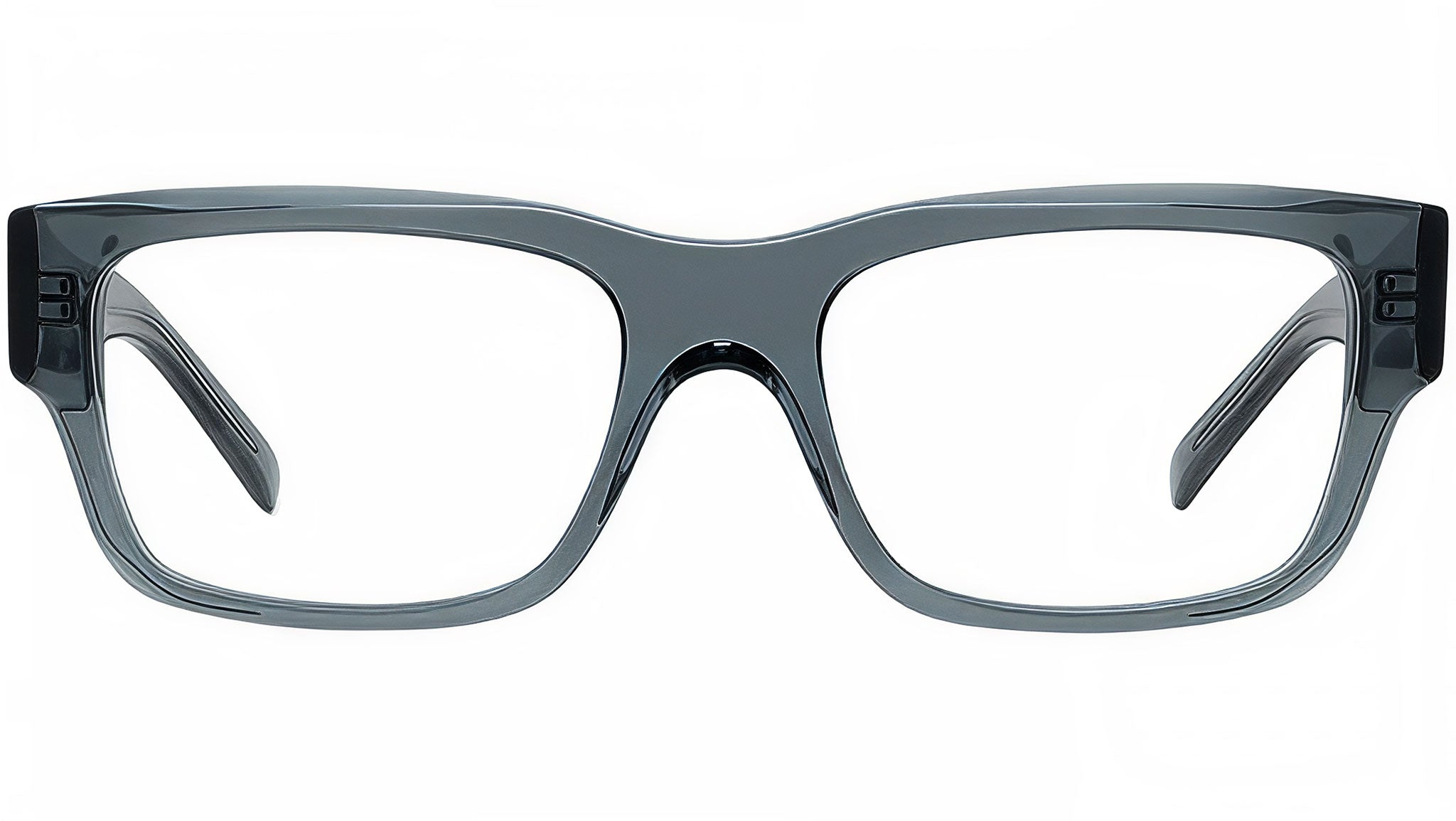 GV Day Transparent Green Rectangular Eyeglasses
