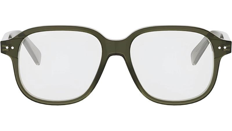 CELINE Thin Green Square Eyeglasses