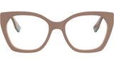 Fendi Way Brown Geometric Eyeglasses