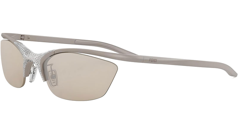 Fendi Signature Brown Cat Eye Sunglasses