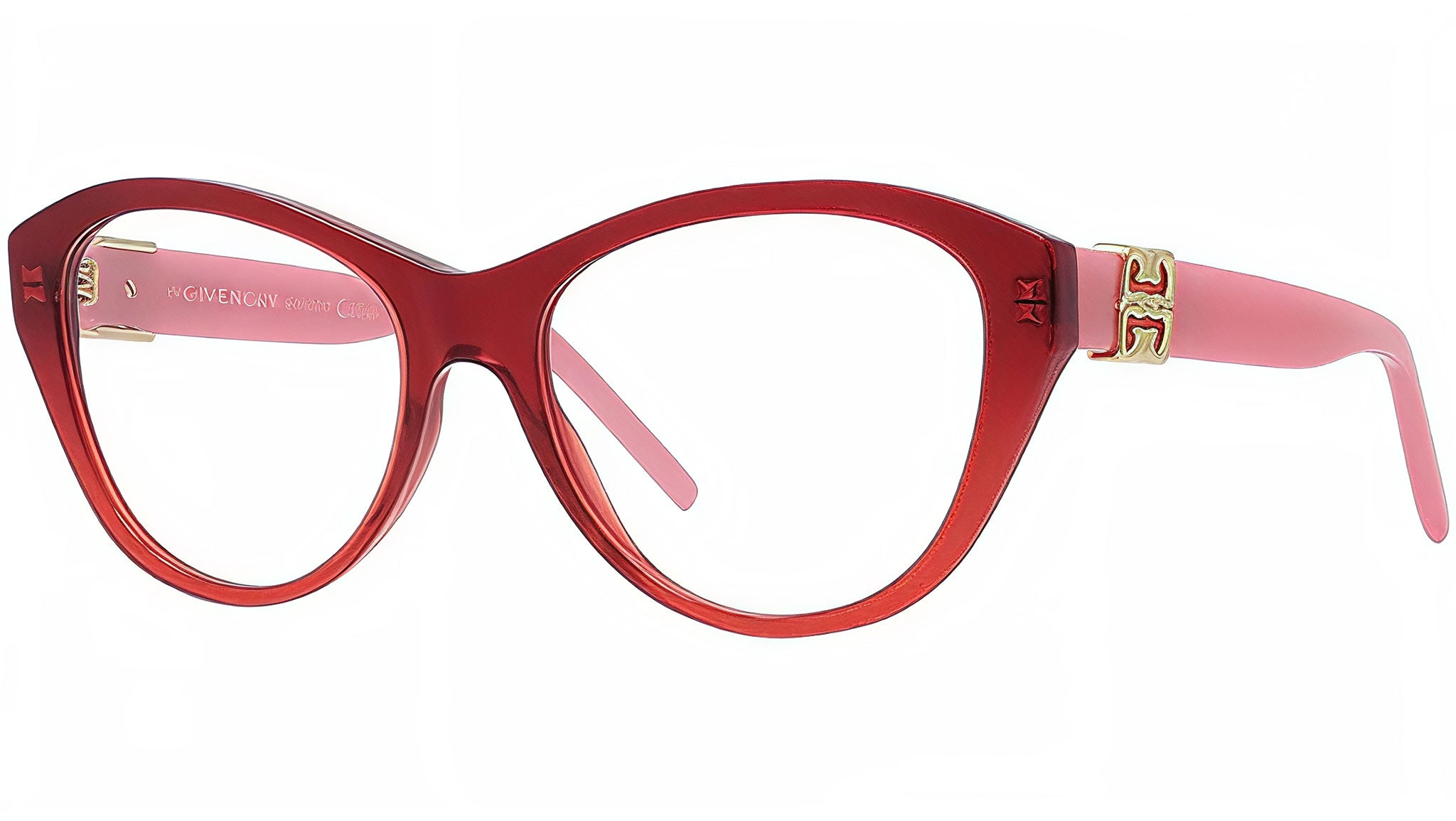 4G Liquid Red Butterfly Eyeglasses
