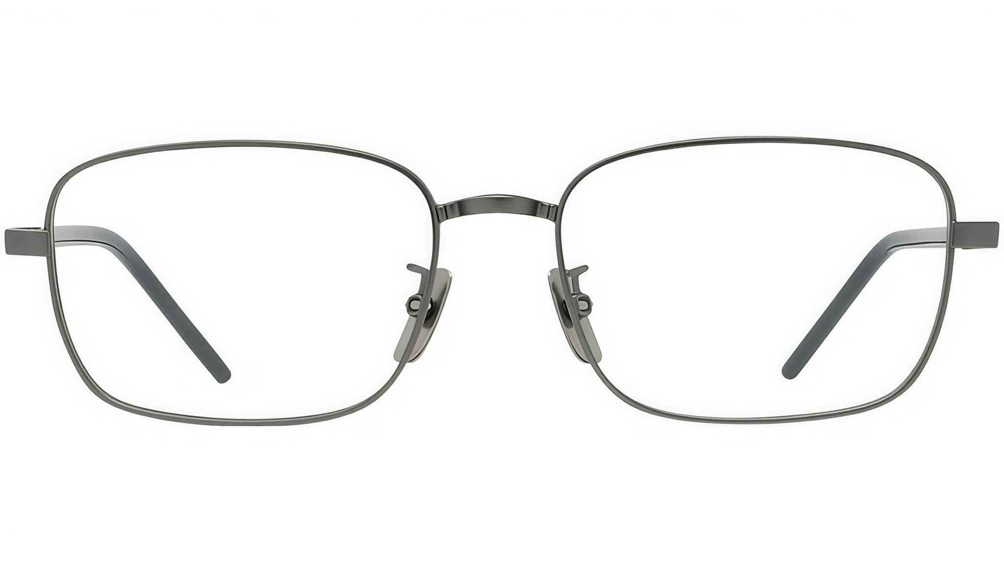 Titanium Ruthenium Rectangular Eyeglasses