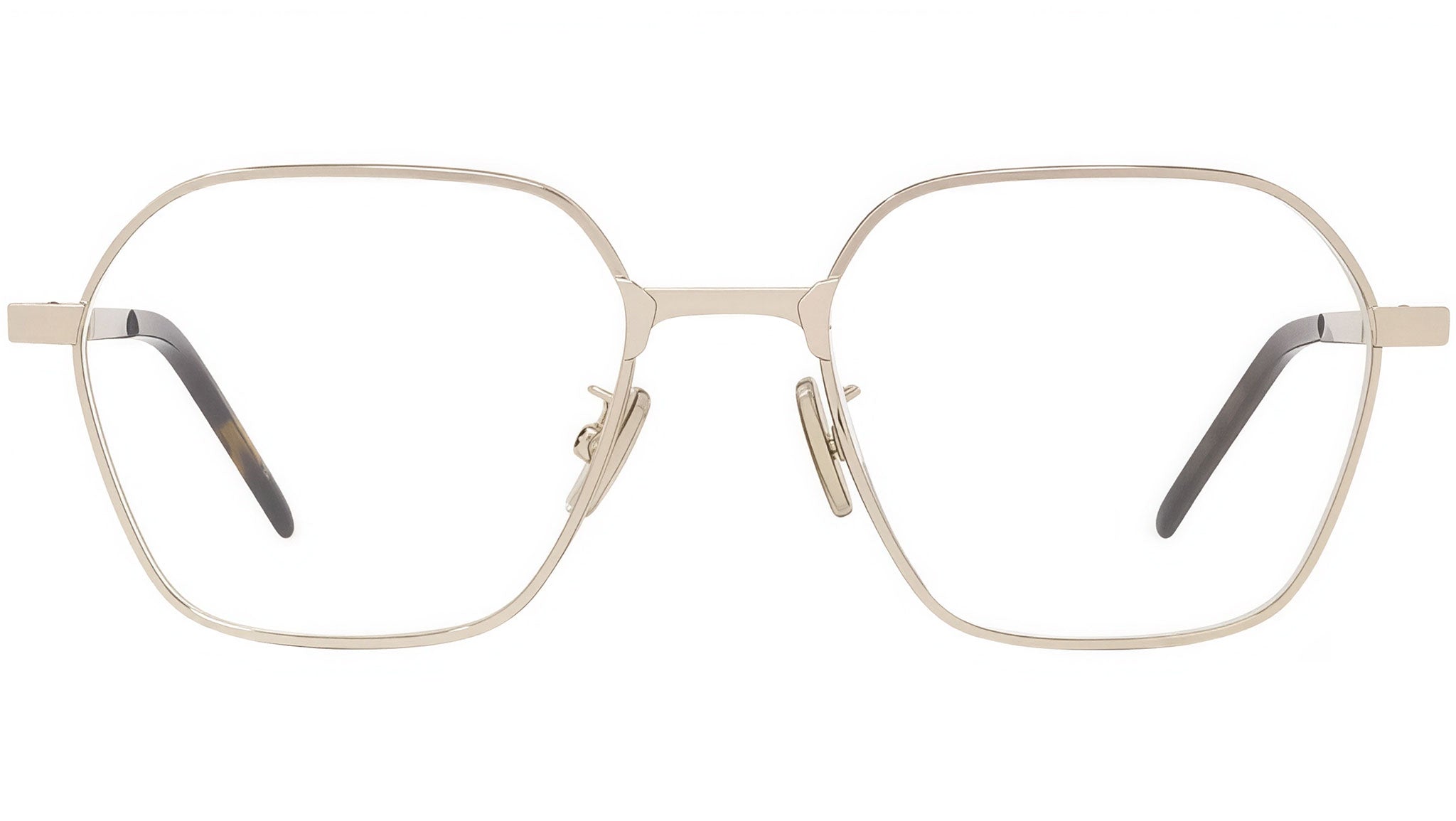 GV One Gold Geometric Eyeglasses