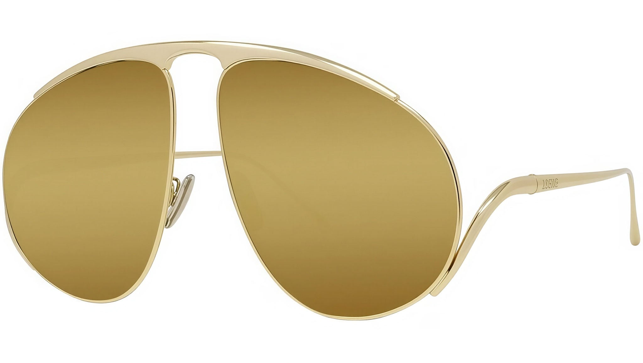 Signature Gold Pilot Sunglasses