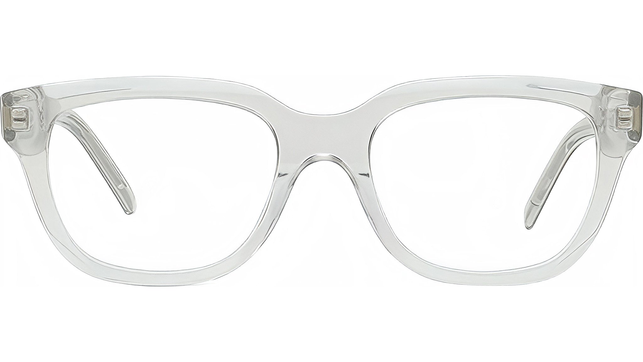 GV Day Grey Transparent Geometric Eyeglasses