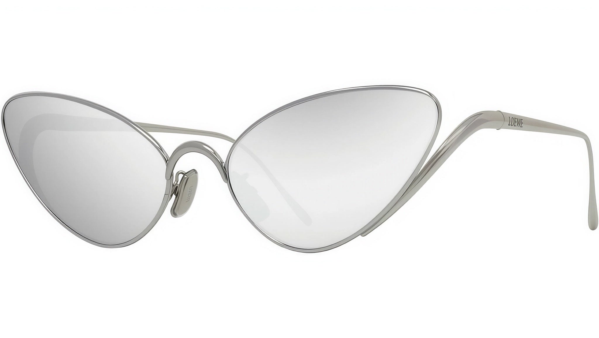 Signature Silver Cat Eye Sunglasses