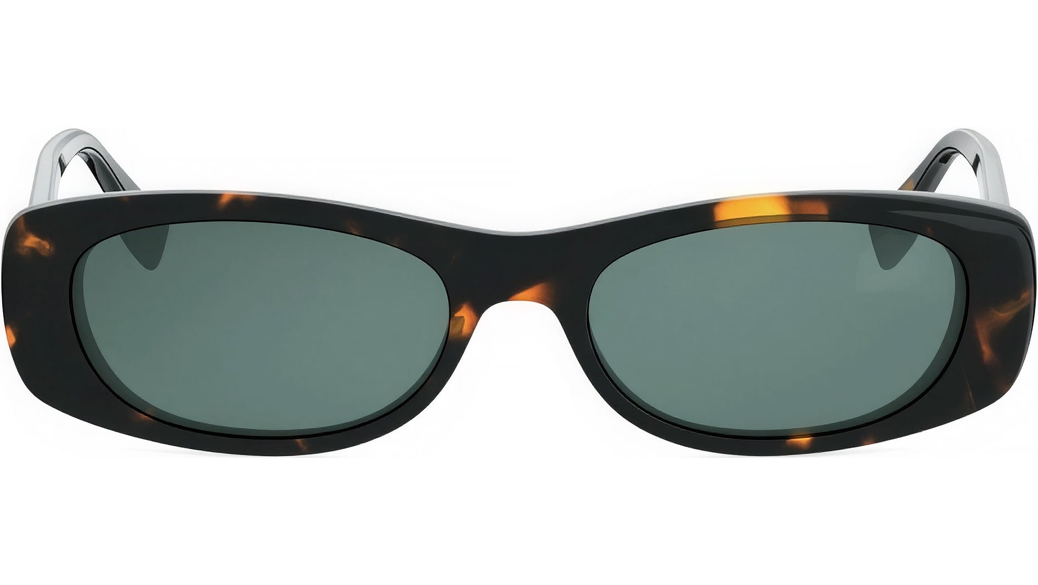 FF Squared Havana Oval Sunglasses