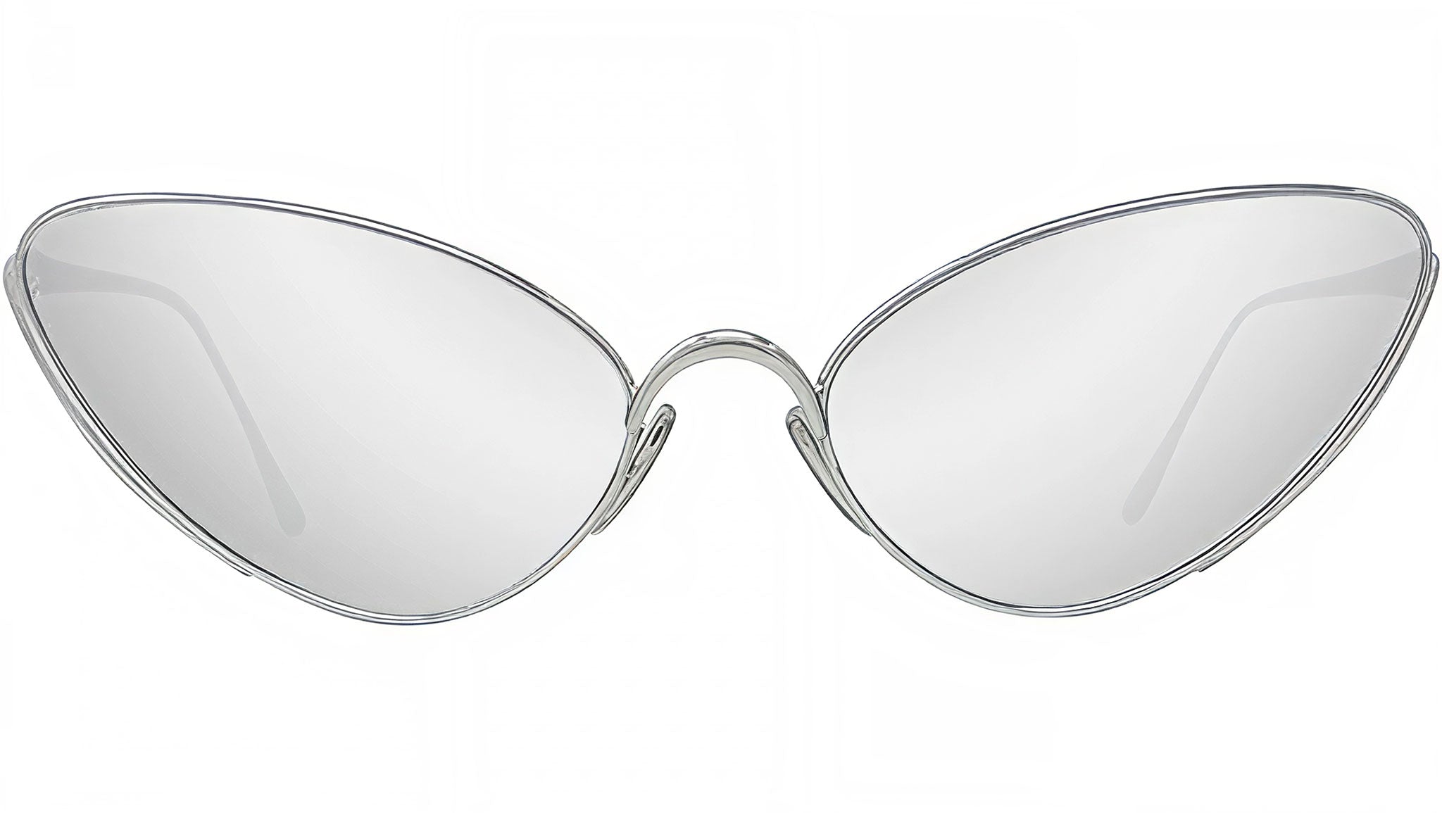 Signature Silver Cat Eye Sunglasses