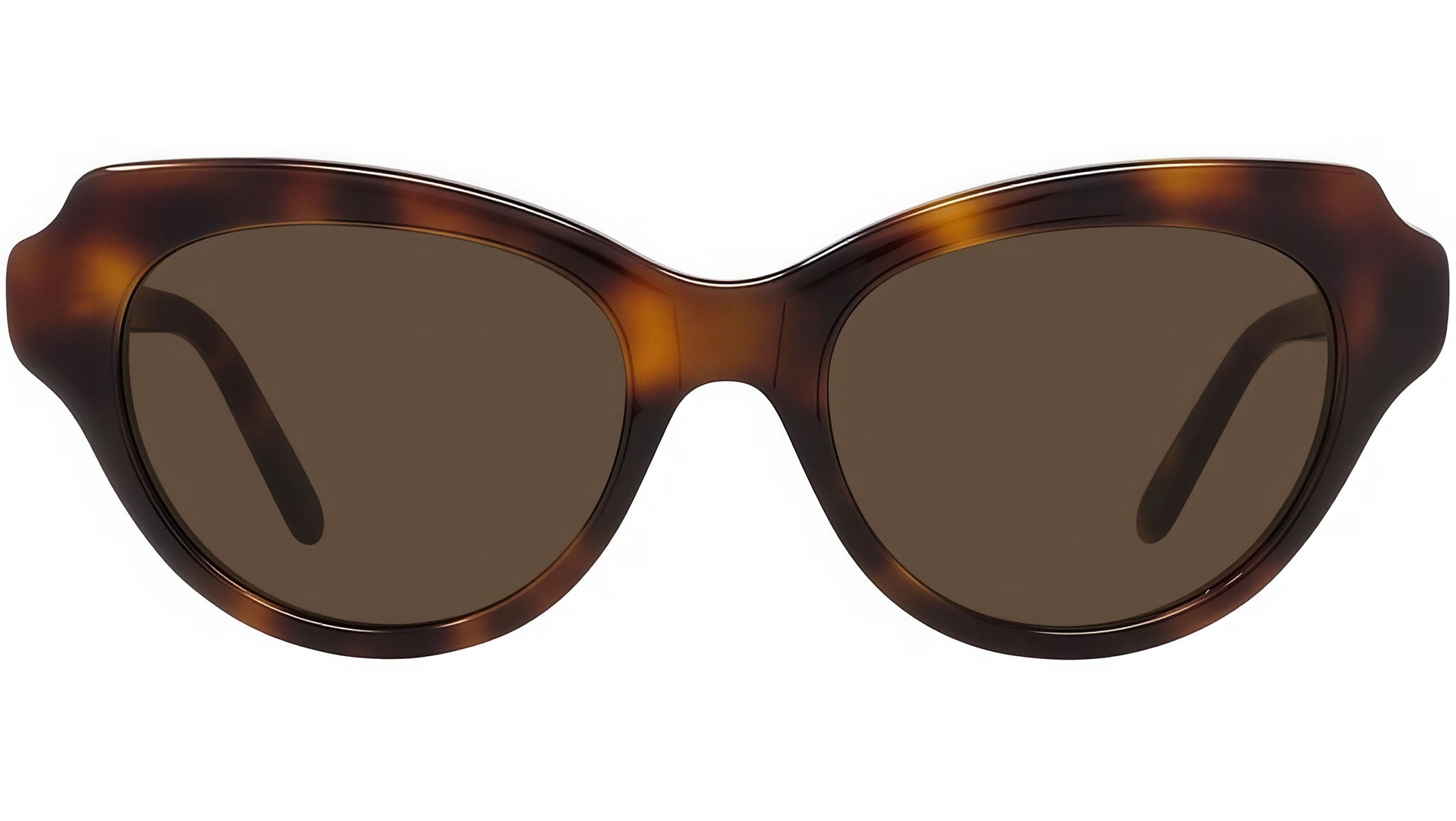 Slim Tortoise Cat Eye Sunglasses