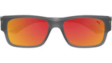 PU0438S 004 Dark Grey Red