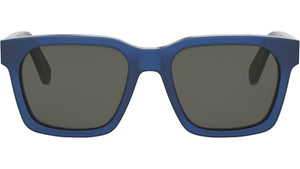 3 Dots Blue Square Sunglasses
