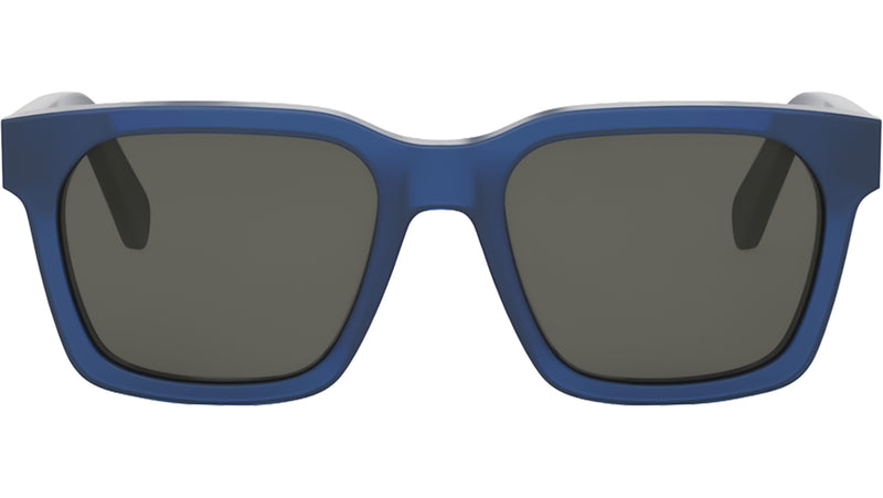 3 Dots Blue Square Sunglasses