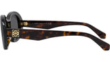 Anagram Havana Oval Sunglasses