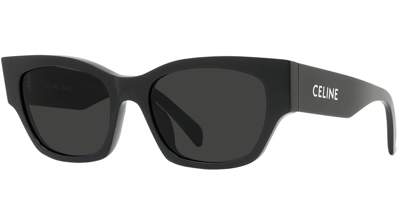 CELINE Monochroms Black Rectangular Sunglasses
