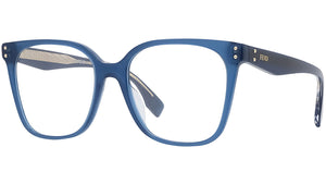 Fendi Essential Blue Square Eyeglasses
