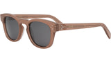 3 Dots Orange Square Sunglasses