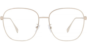 Baguette Rose Square Eyeglasses