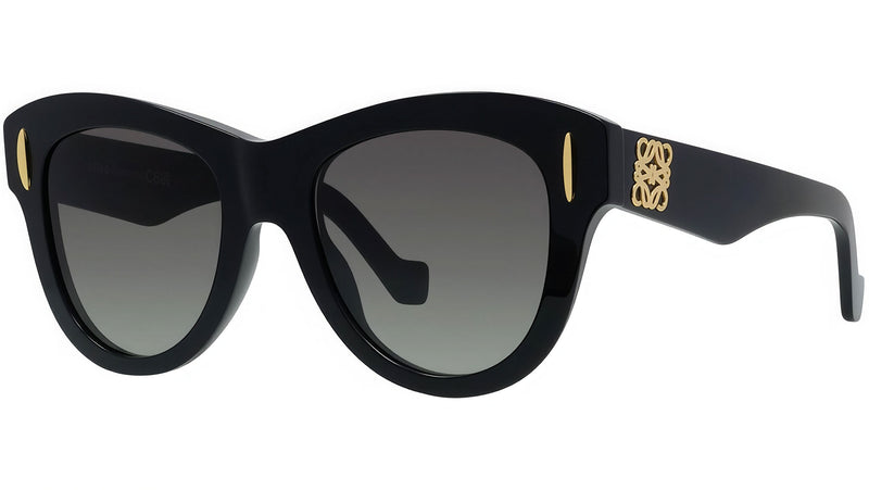 Anagram Black Geometric Sunglasses