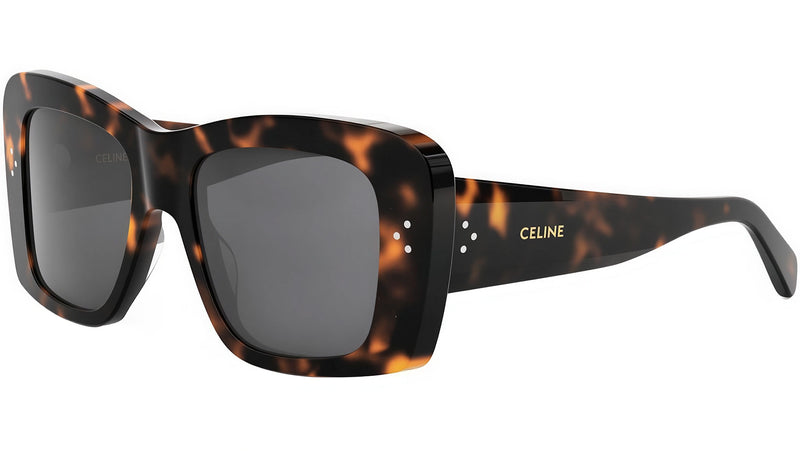 CELINE 3 Dots Tortoise Geometric Sunglasses