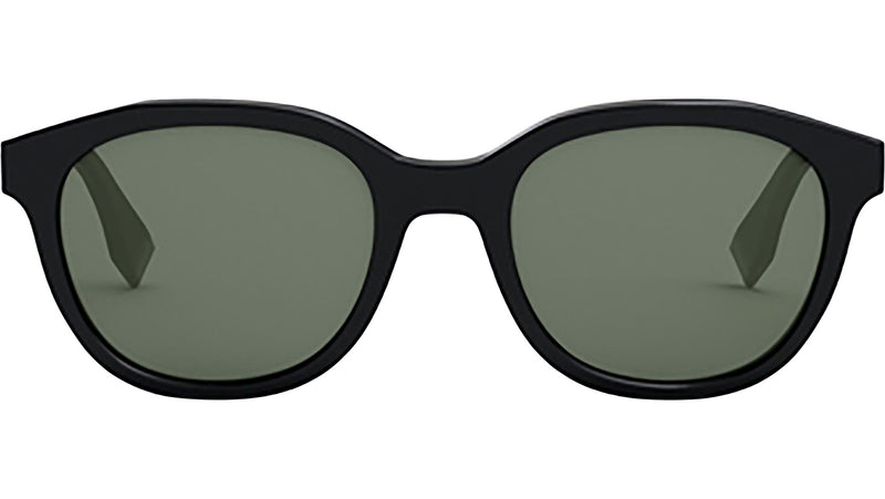 Fendi Essential Black Round Sunglasses