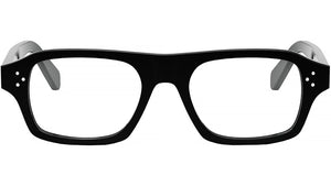 CELINE 3 Dots Black Rectangular Eyeglasses