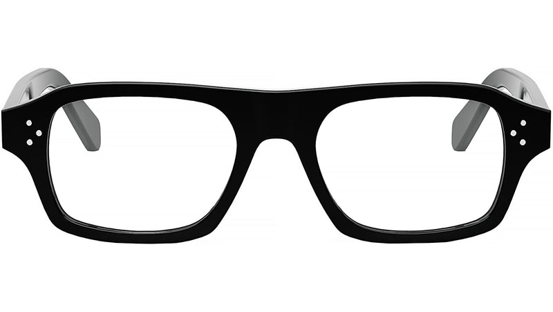 CELINE 3 Dots Black Rectangular Eyeglasses