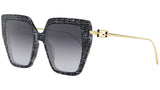 Baguette Grey Butterfly Sunglasses