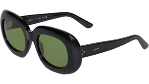 Bold Black Geometric Sunglasses