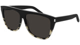 SL 1 026 shiny black + white spotted havana