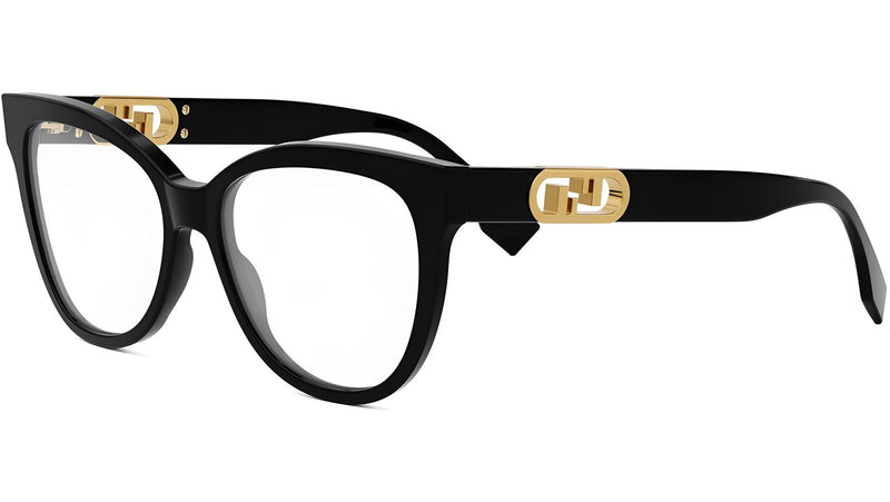 O'Lock Black Round Eyeglasses