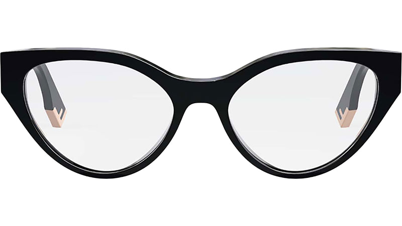 Fendi Way Black Cat Eye Eyeglasses