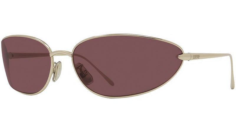 Signature Gold Oval Sunglasses
