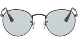 Round Solid Evolve RB3447 gunmetal blue