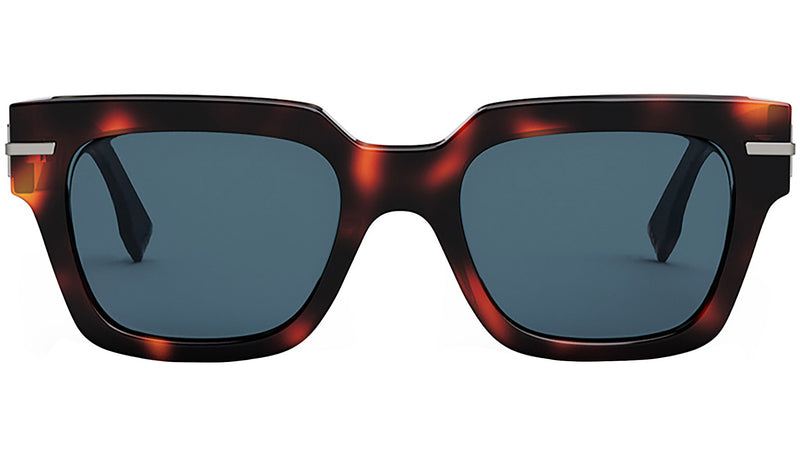Fendigraphy Havana Rectangular Sunglasses