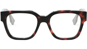 Signature Havana Square Eyeglasses