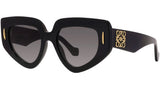 Anagram Black Geometric Sunglasses