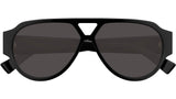 BV1318S 001 Solid Black Grey