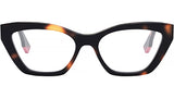 Fendi Way Brown Cat Eye Eyeglasses
