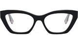 Fendi Way Black Cat Eye Eyeglasses