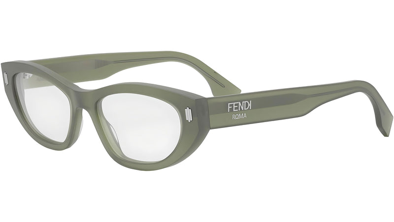 Fendi Roma Green Cat Eye Eyeglasses