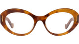 Anagram Tortoise Oval Eyeglasses