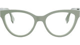 FF Diamonds Green Cat Eye Eyeglasses