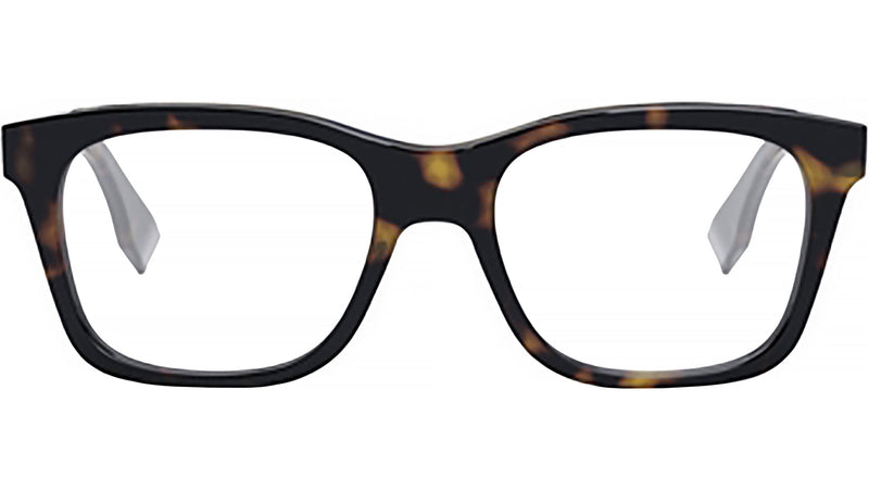 Fendi Essential Brown Round Eyeglasses