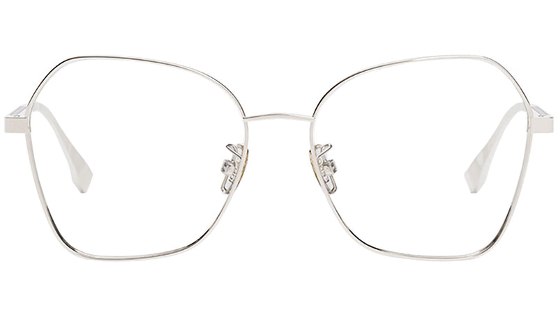 FF Gold Square Eyeglasses