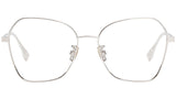 FF Gold Square Eyeglasses