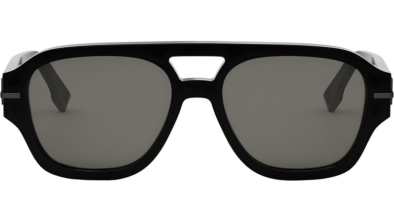 Fendigraphy Black Square Sunglasses