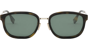 Fendi Travel Havana Oval Sunglasses