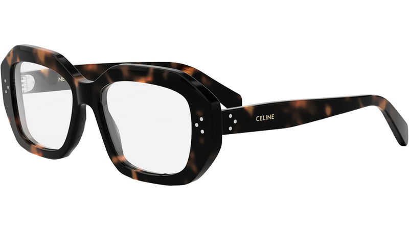 3 Dots Tortoise Geometric Eyeglasses