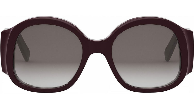 Maxi Triomphe Brown Round Sunglasses